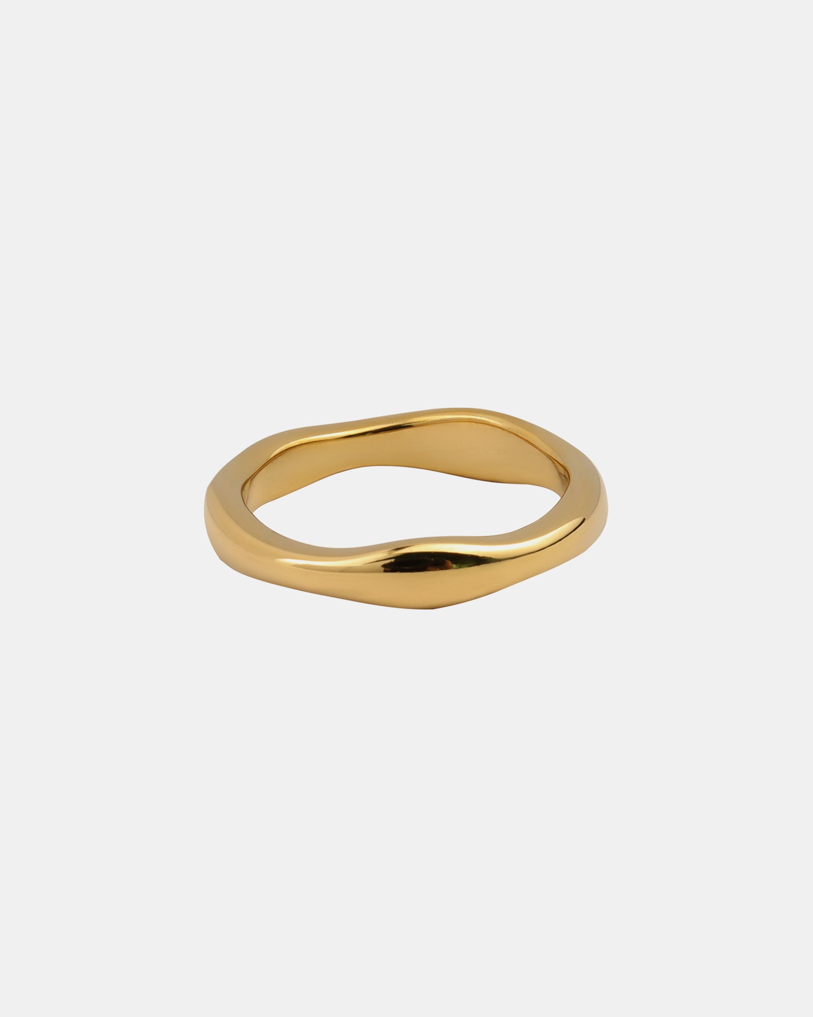 Essentials Thick Organic Flow Ring | Zoe Olivia Jewellery Australia