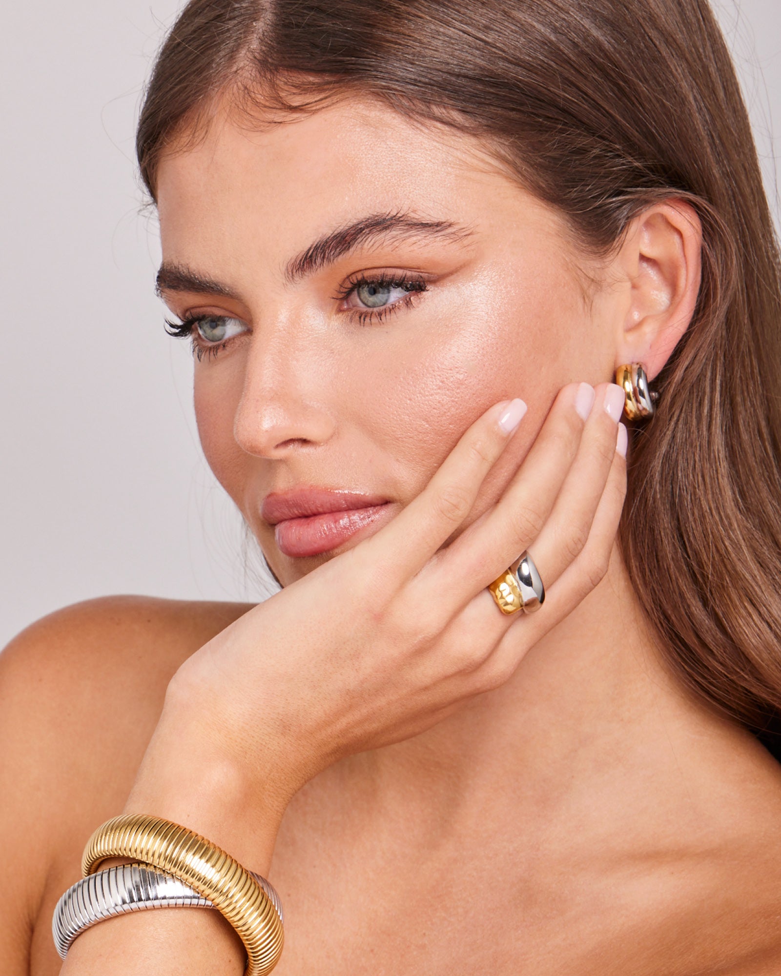 Dunes Hammered Wrap Ring