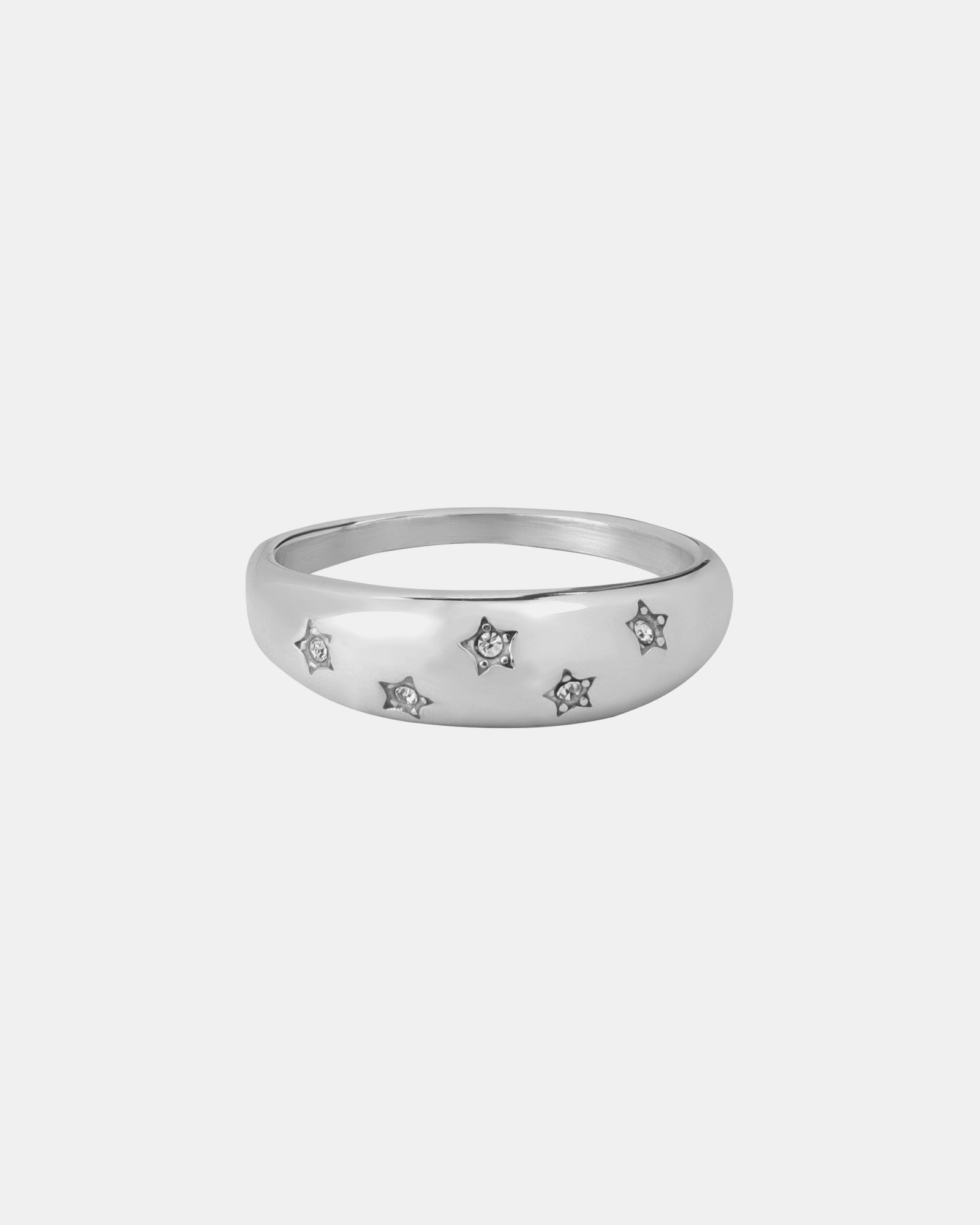 Stars Scattered Star Cubic Zirconia Ring | Zoe Olivia Jewellery Australia