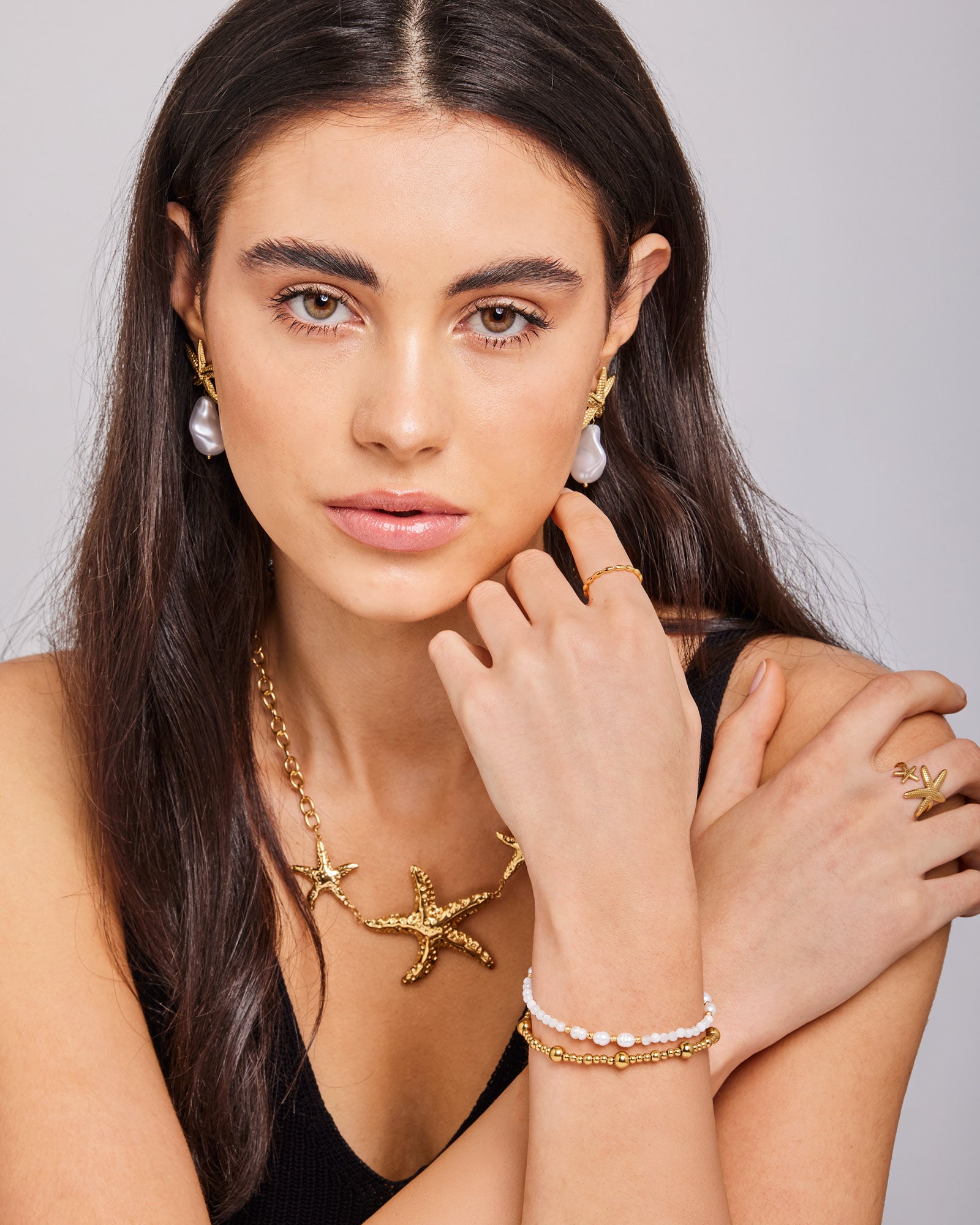 Solara Segmented Puffy Ring | Zoe Olivia Jewellery Australia
