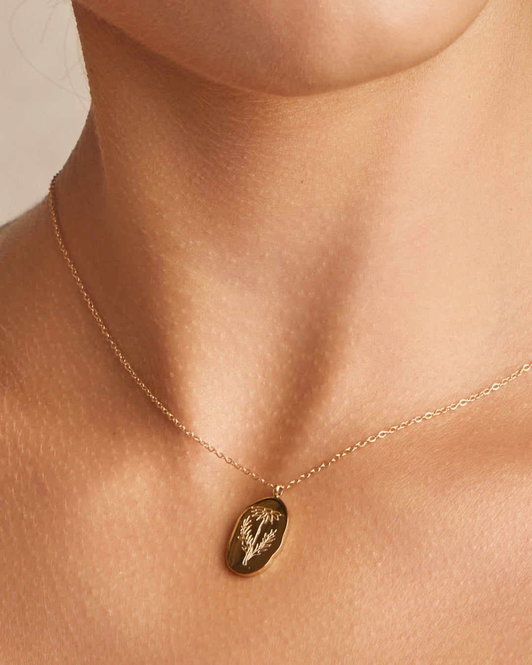 Bloom Waterproof Birth Flower Necklace
